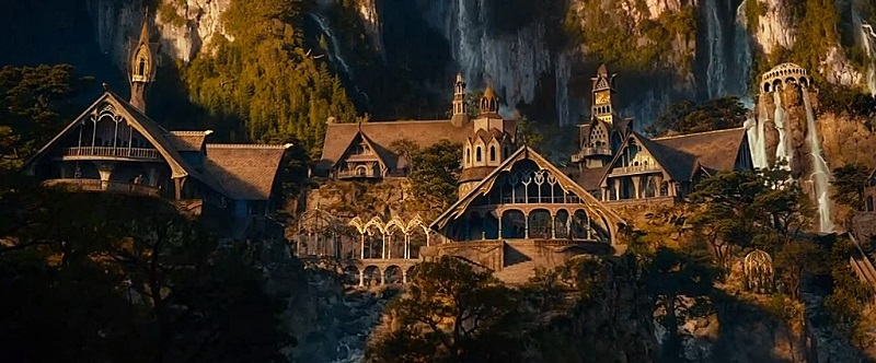 Rivendell, from the Lord of the Rings movies