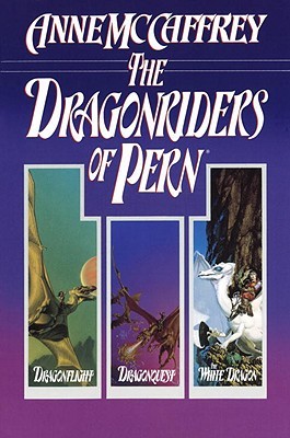 Book cover: The Dragonriders of Pern trilogy (single volume) by Anne McCaffrey