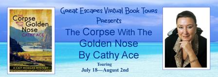 Author Q&A & Review: Cathy Ace, author of The Corpse with the Golden Nose