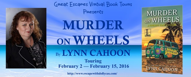 TOUR: Murder on Wheels, with guest post by Lynn Cahoon