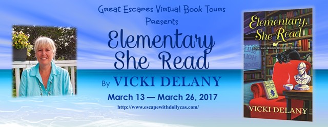 REVIEW & GIVEAWAY: Elementary, She Read (Vicki Delany)