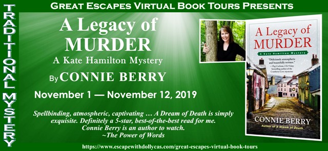 A Legacy of Murder by Connie Berry — tour & giveaway