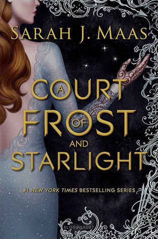 Book cover: A Court of Frost and Starlight by Sarah J. Maas