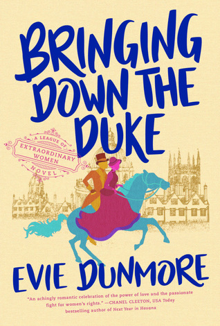 Book cover: Bringing Down the Duke by Evie Dunmore