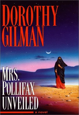 Book cover: Mrs. Pollifax Unveiled by Dorothy Gilman