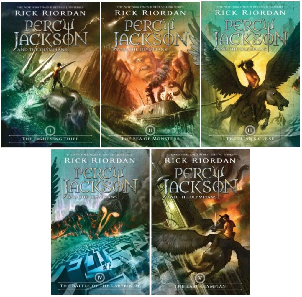 Series: Percy Jackson and the Olympians, by Rick Riordan