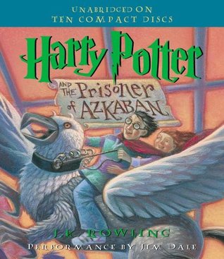 Audiobook cover: Harry Potter and the Prisoner of Azkaban, by J. K. Rowling