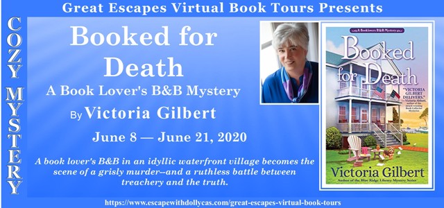 Booked for Death, by Victoria Gilbert — Review & Giveaway