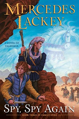 Book cover: Spy, Spy Again, by Mercedes Lackey