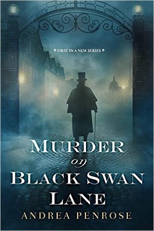 Book cover: Murder on Black Swan Lane, by Andrea Penrose