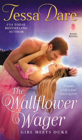 Book cover: The Wallflower Wager, by Tessa Dare