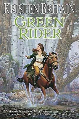 Book cover: Green Rider, by Kristen Britain