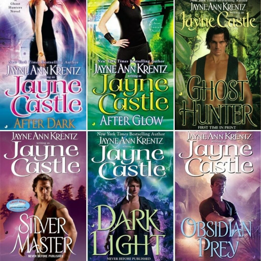 Harmony (Ghost Hunters) series #1 - #6, by Jayne Castle (Jayne Ann Krentz)