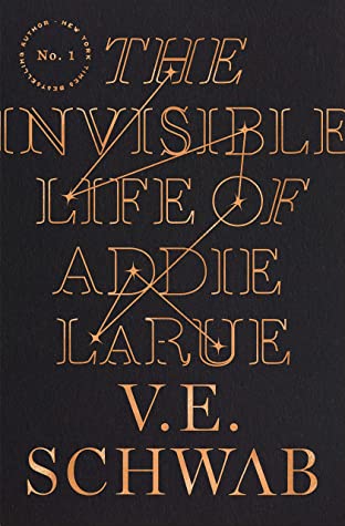 Book cover: The Invisible Life of Addie LaRue