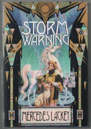 Book cover: Storm Warning, by Mercedes Lackey