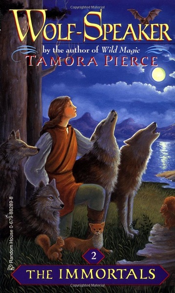 Book cover: Wolf-Speaker, by Tamora Pierce