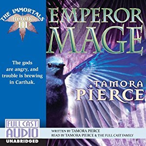 Audiobook cover: Emperor Mage, by Tamora Pierce