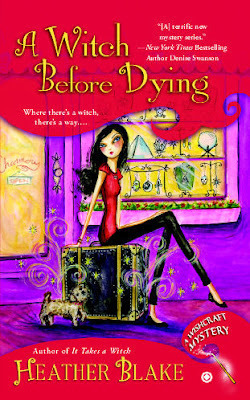 Book cover: A Witch Before Dying, by Heather Blake