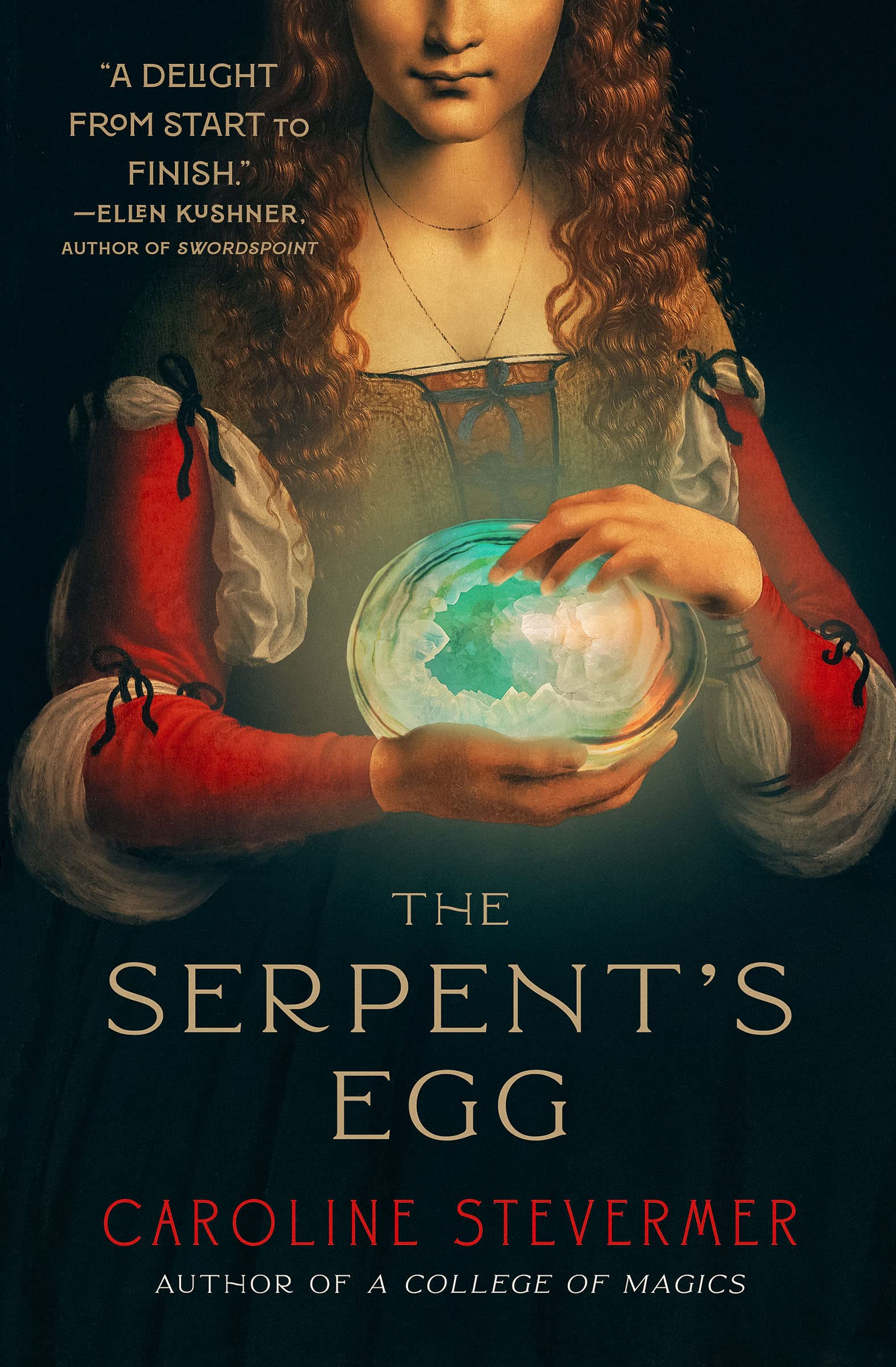 Book cover: The Serpent's Egg, by Carline Stevermer