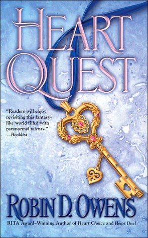 Book cover: Heart Quest (Celta's Heartmates, book 5), by Robin D. Owens