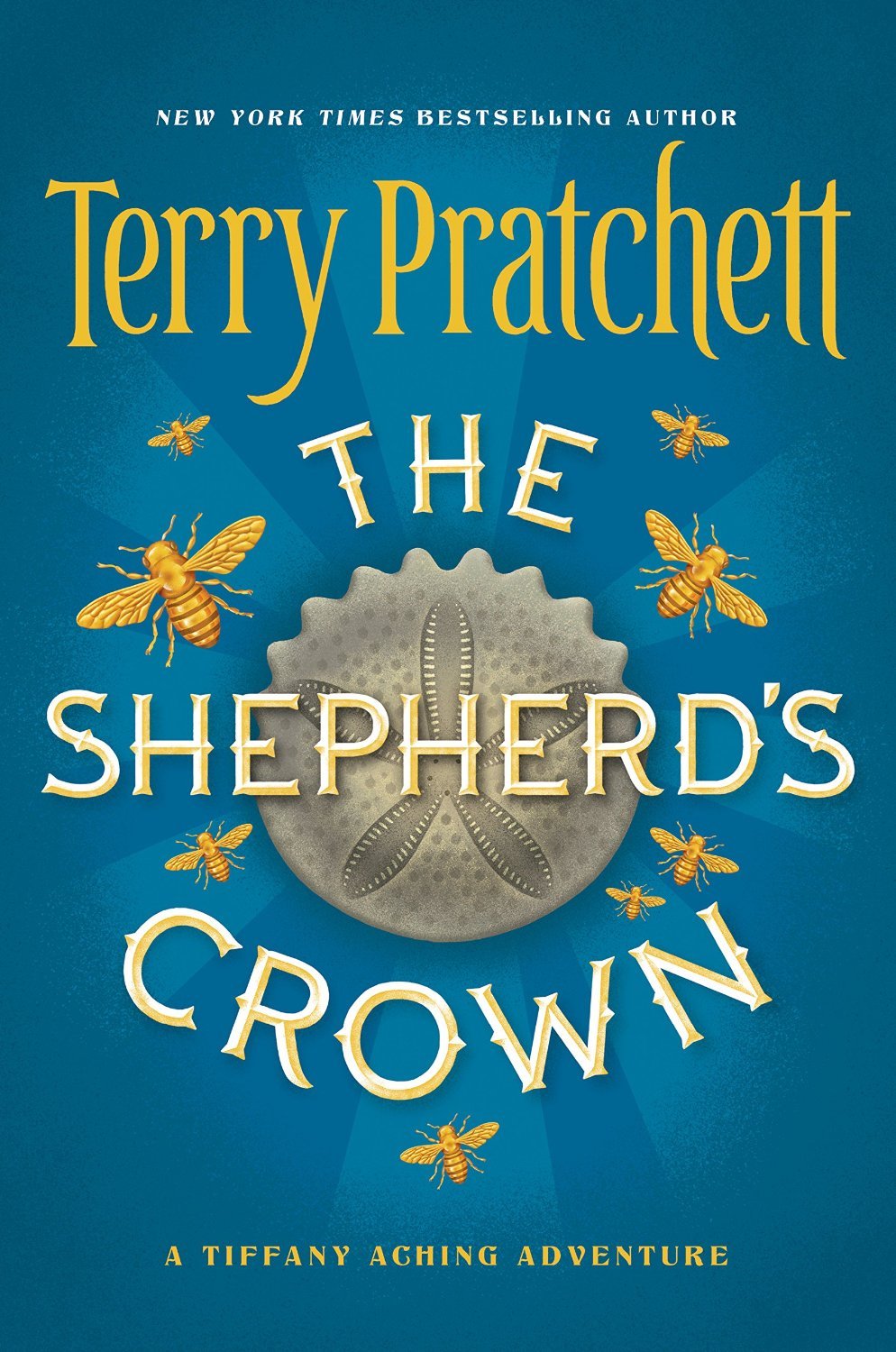 Book cover: The Shepherd's Crown (Discworld book #41 and Tiffany Aching #5), by Terry Pratchett