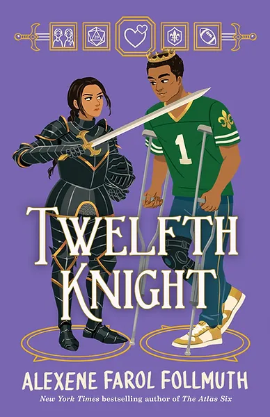 Book cover: Twelfth Knight, by Alexene Farol Follmuth