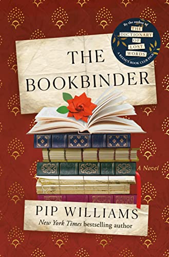 Book cover: The Bookbinder (former titled "The Bookbinder of Jericho"), by Pip Williams