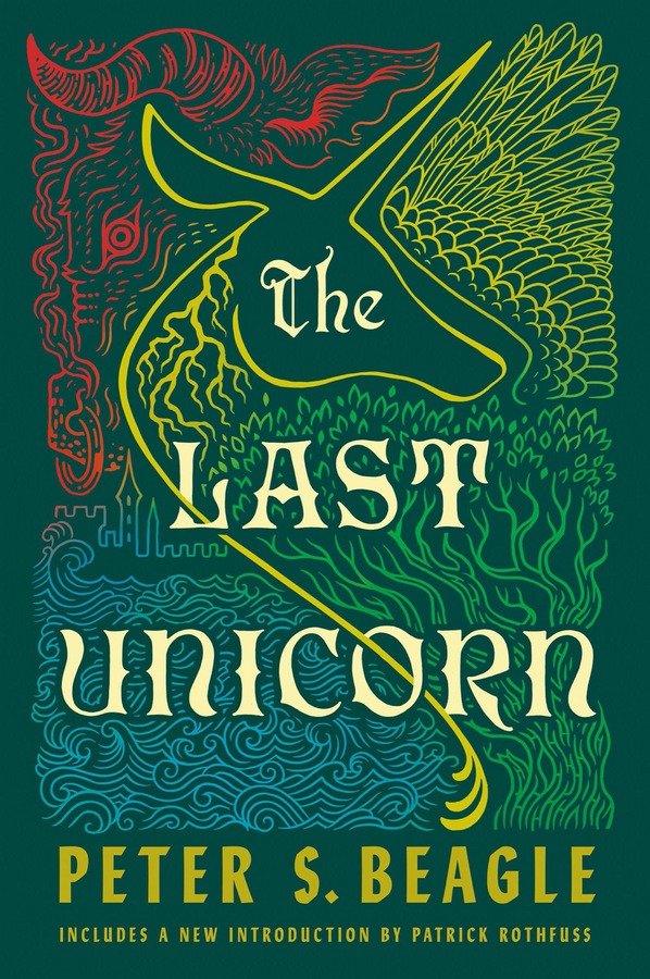 Book cover: The Last Unicorn, by Peter S. Beagle (US edition, 2022)