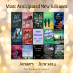 Graphic: Most Anticipated New Releases, January–June 2024 (The Bookwyrm's Hoard)