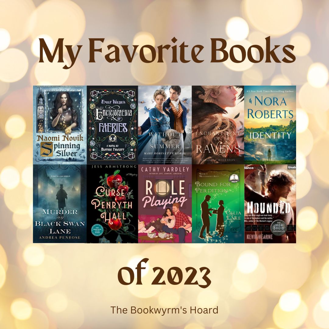 Graphic: My Favorite Books of 2023 (The Bookwyrm's Hoard)