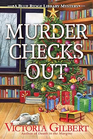 Book cover: Murder Checks Out (Blue Ridge Library Mysteries #8), by Victoria Gilbert