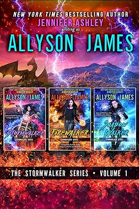 Book cover: The Stormwalker Series, Volume 1, by Jennifer Ashley writing as Allyson James