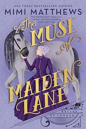 Booc cover: The Muse of Maiden Lane (Belles of London #4), by Mimi Matthews