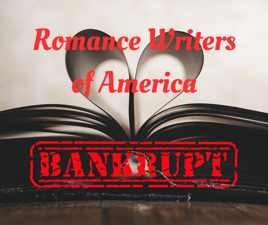 Bookwyrm's Hoard Graphic: Romance Writers of America - Bankrupt