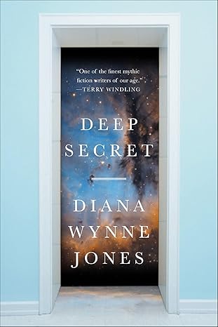 Book cover: Deep Secret, by Diana Wynne Jones