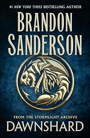 Book cover: Dawnshard (a Stormlight Archive novella), by Brandon Sanderson