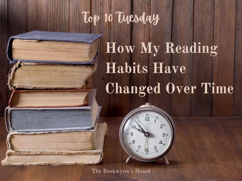 Graphic: How My Reading Habits Have Changed Over Time