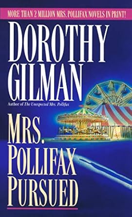 Book cover: Mrs. Pollifax Pursued (Mrs. Pollifax #11), by Dorothy Gilman