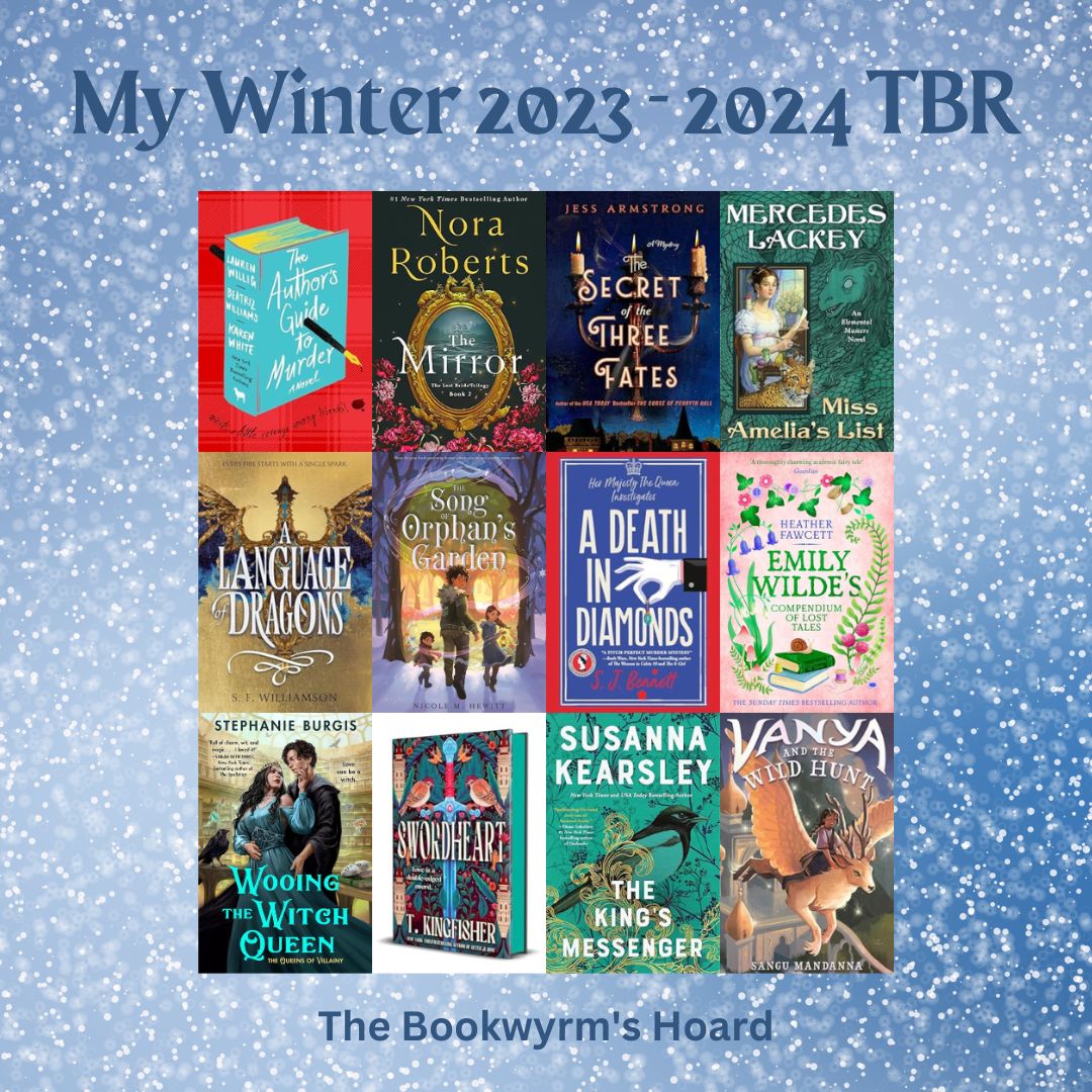 Top Ten Tuesday graphic: My Winter 2023-2024 TBR