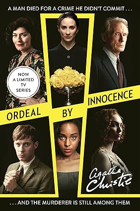 Book cover: Ordeal By Innocence, by Agatha Christie (TV series cover)