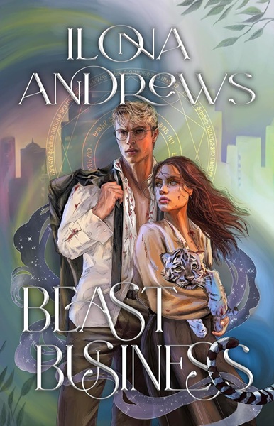Book cover: Beast Business (a Hidden Legacy novella), by Ilona Andrews