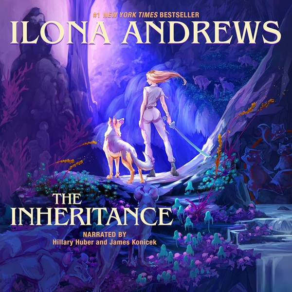Audiobook cover: The Inheritance (Breach Wars #1), by Ilona Andrews, narrated by Hillary Huber and James Konicek