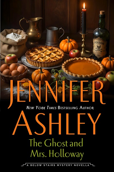 Book cover: The Ghost and Mrs. Holloway (Kat Holloway / Below Stairs #9.5), by Jennifer Ashley